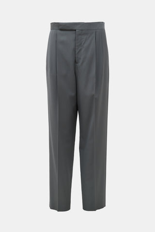Celine Wool Pleated Trouser
