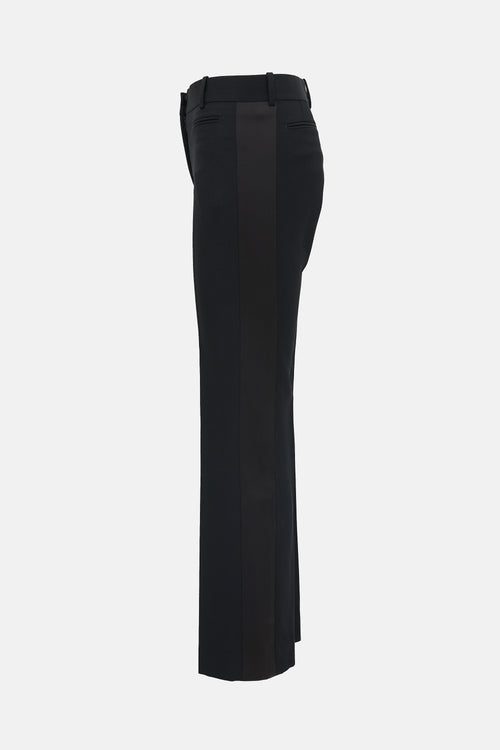 Celine Wool Tuxedo Stripe Trouser
