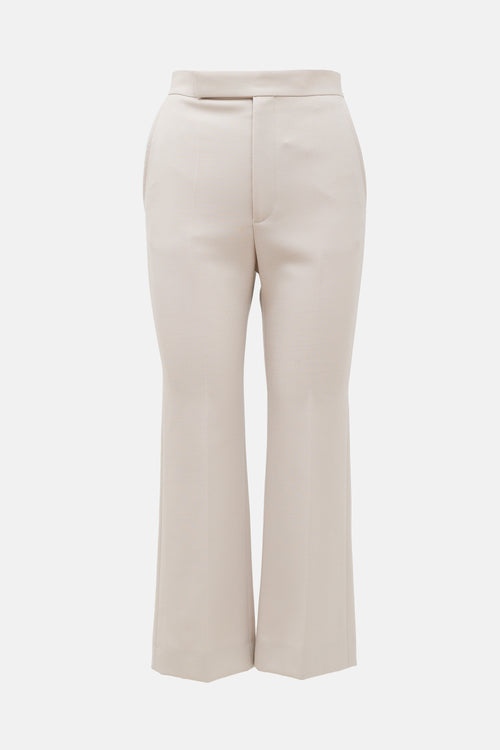 Celine Wool Twill Bootcut Trouser
