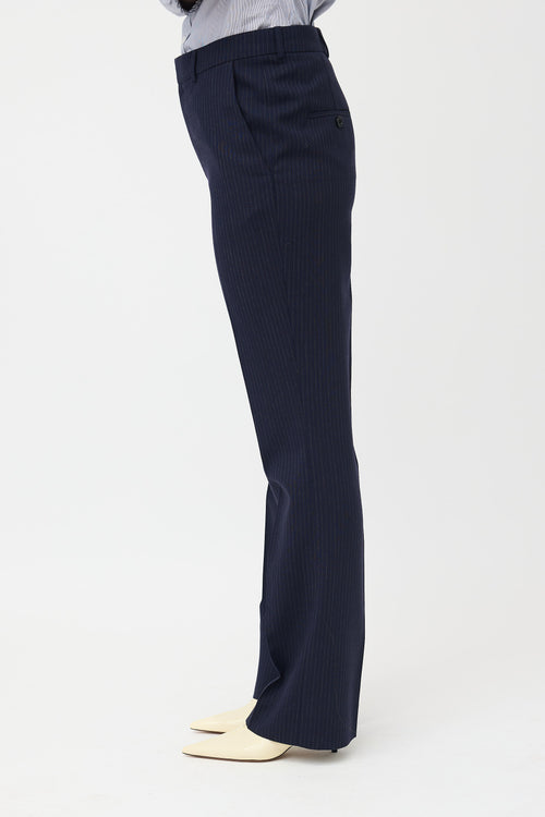 Celine Wool Pinstripe Trouser