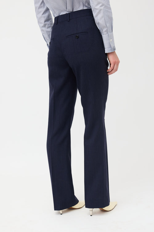 Celine Wool Pinstripe Trouser