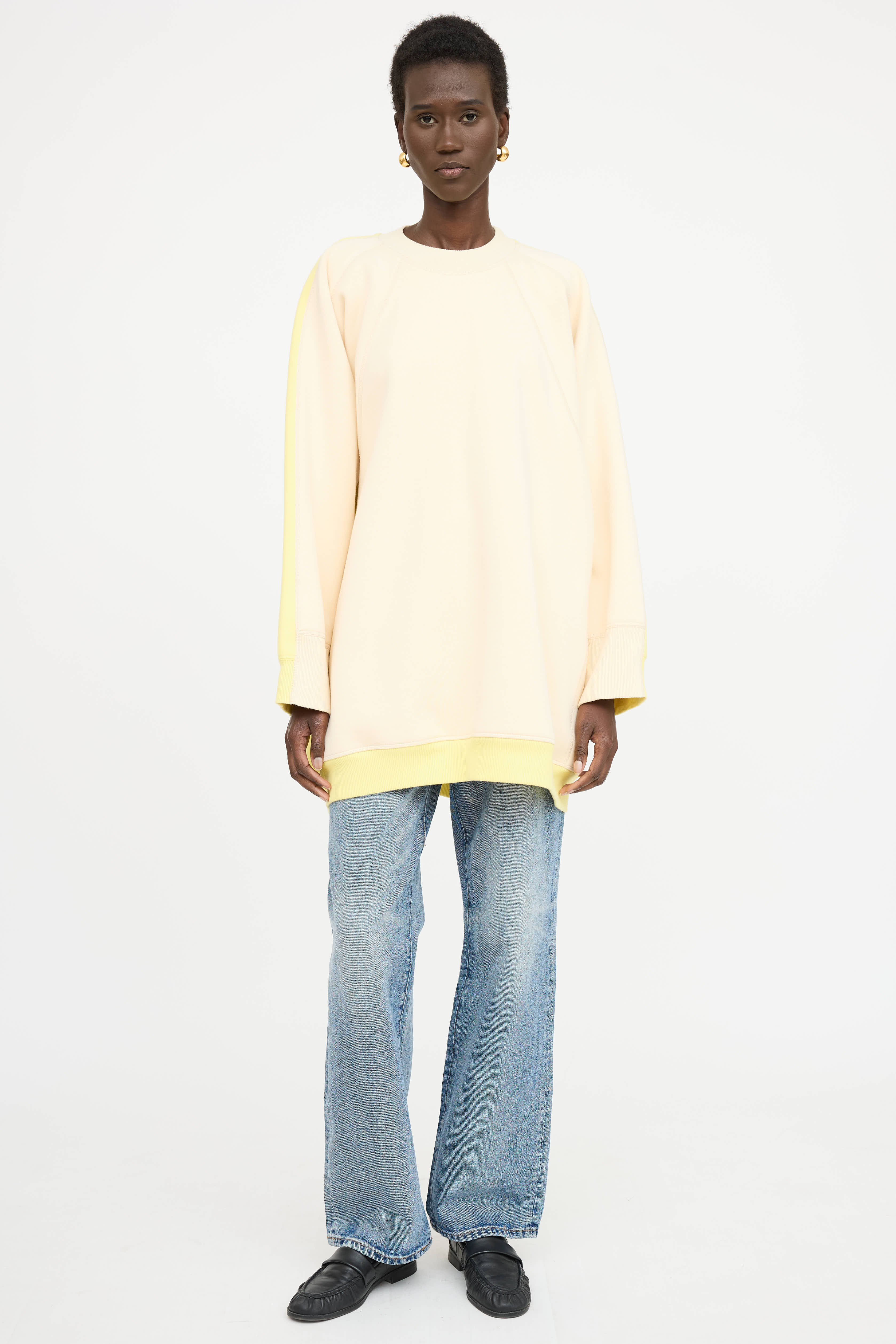 Celine Oversized Colorblock Sweatshirt