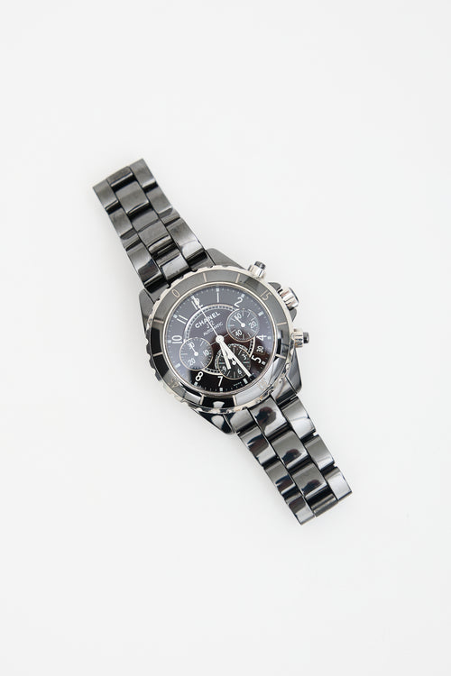 Chanel Ceramic J12 Chronograph 41mm Watch
