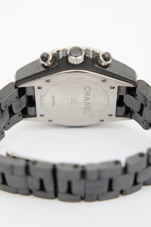Chanel Ceramic J12 Chronograph 41mm Watch