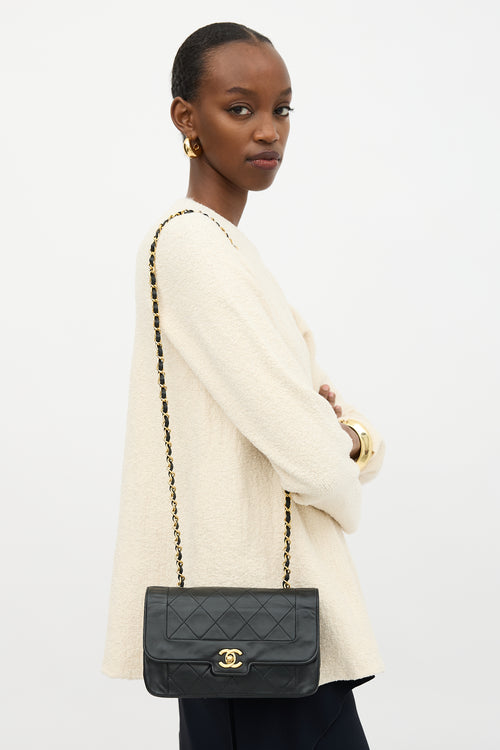 Chanel 1990s Quilted Diana Flap Bag
