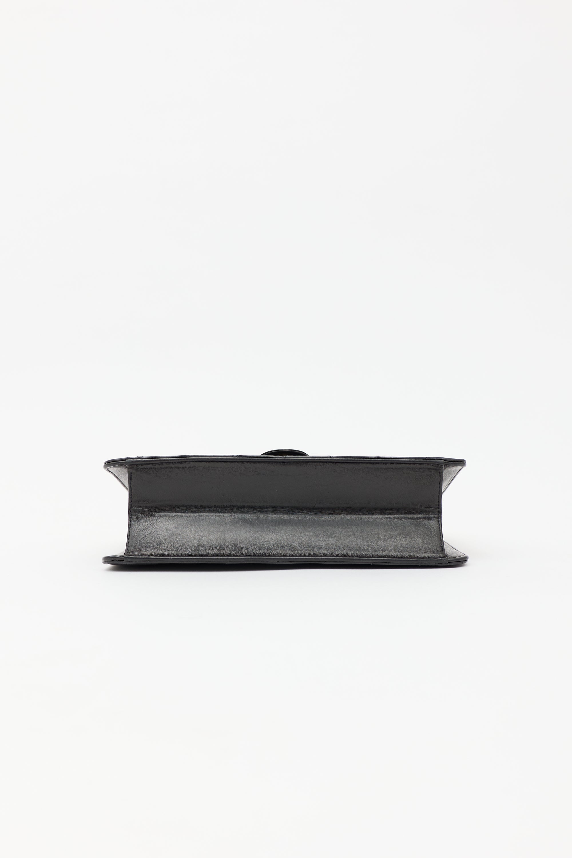 Chanel 1996 Matelassé Half Flap Push Lock Bag