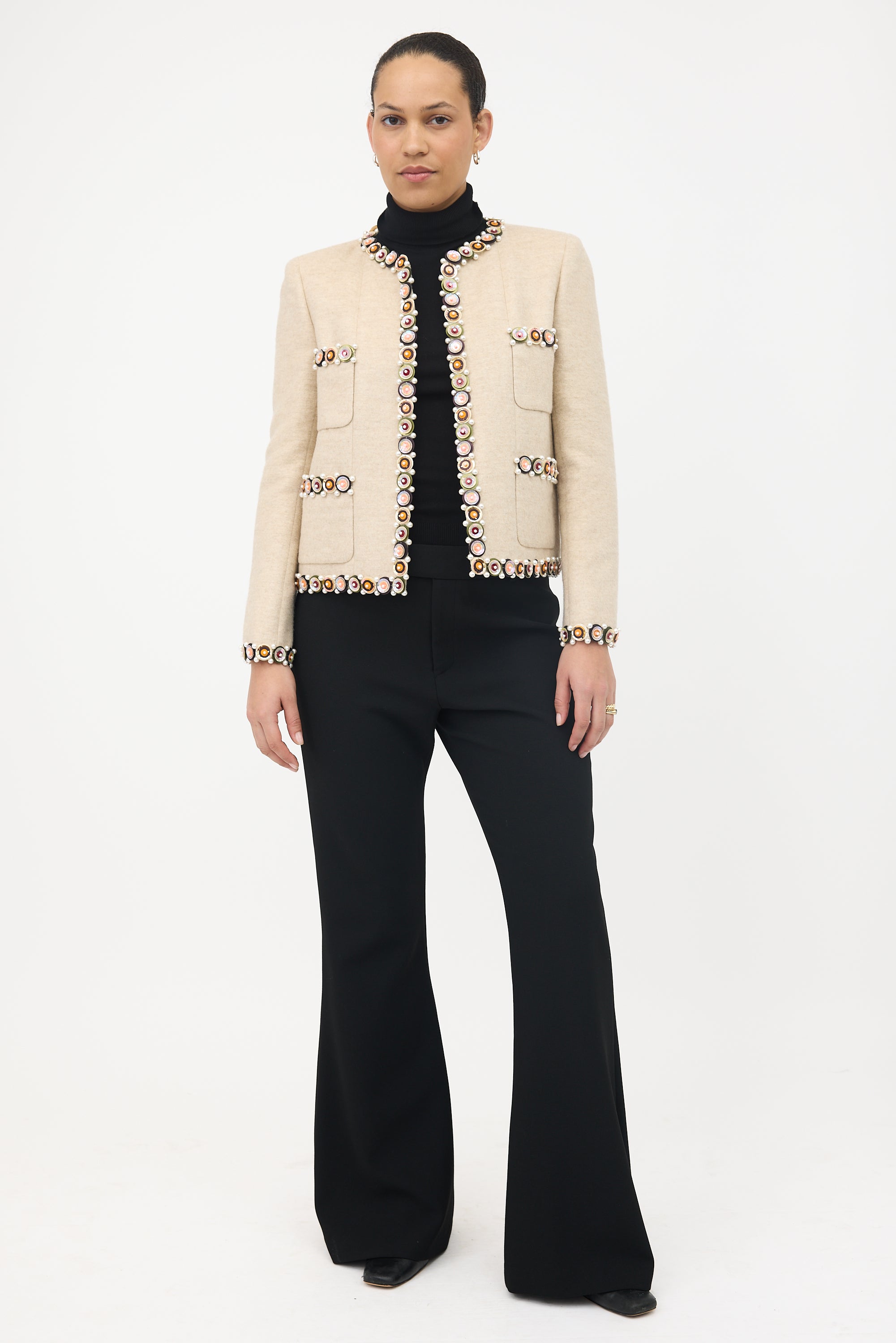 Chanel 2001 Wool & Cashmere Jacket