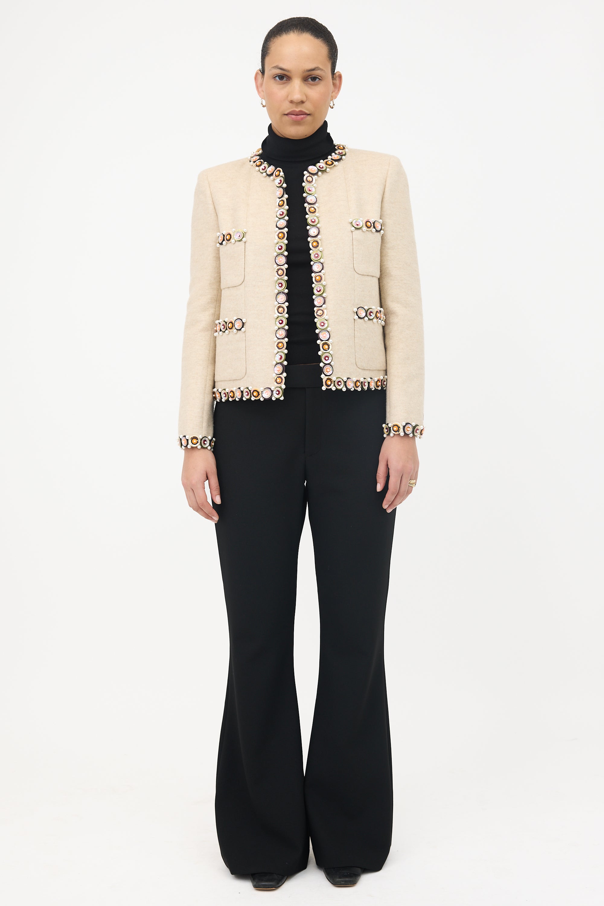 Chanel 2001 Wool & Cashmere Jacket