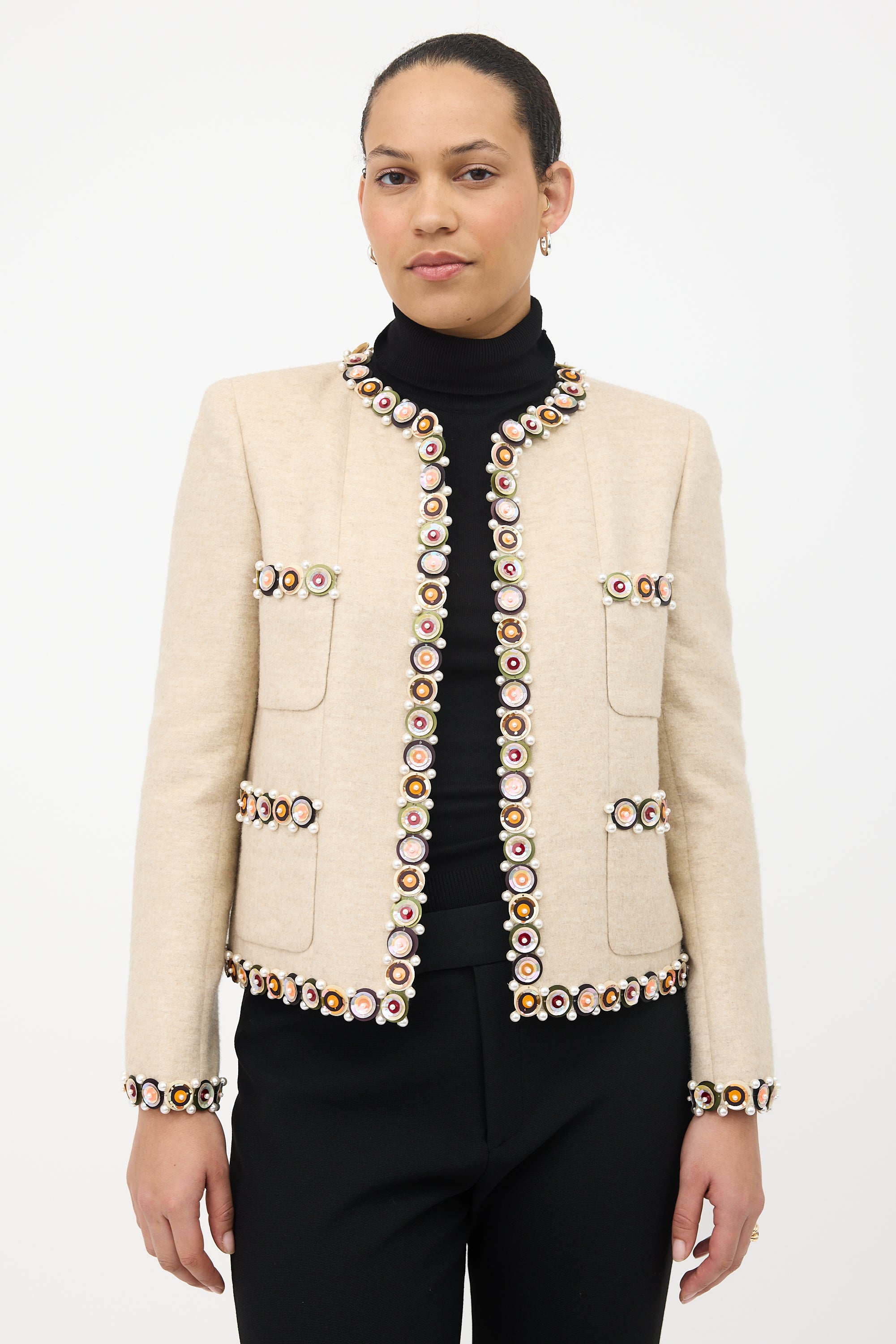 Chanel 2001 Wool & Cashmere Jacket