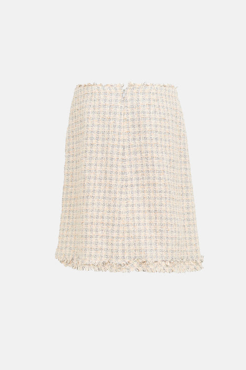 Chanel SS 2004 Tweed Skirt