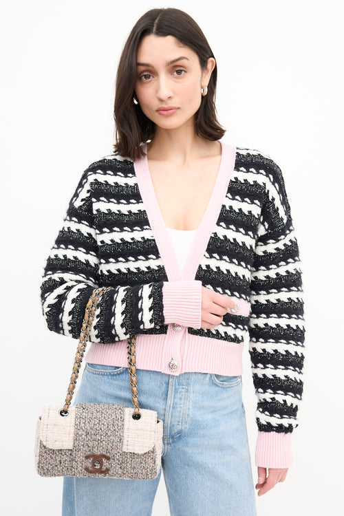 Chanel 2004 Tweed Small Fantasy Flap Bag