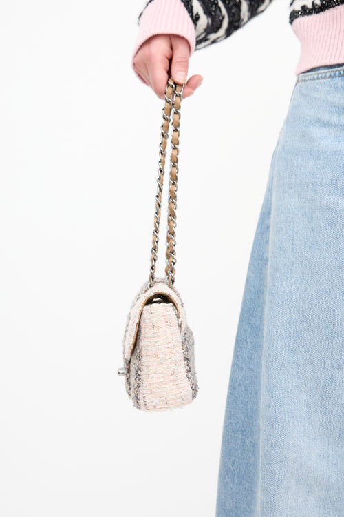 Chanel 2004 Tweed Small Fantasy Flap Bag