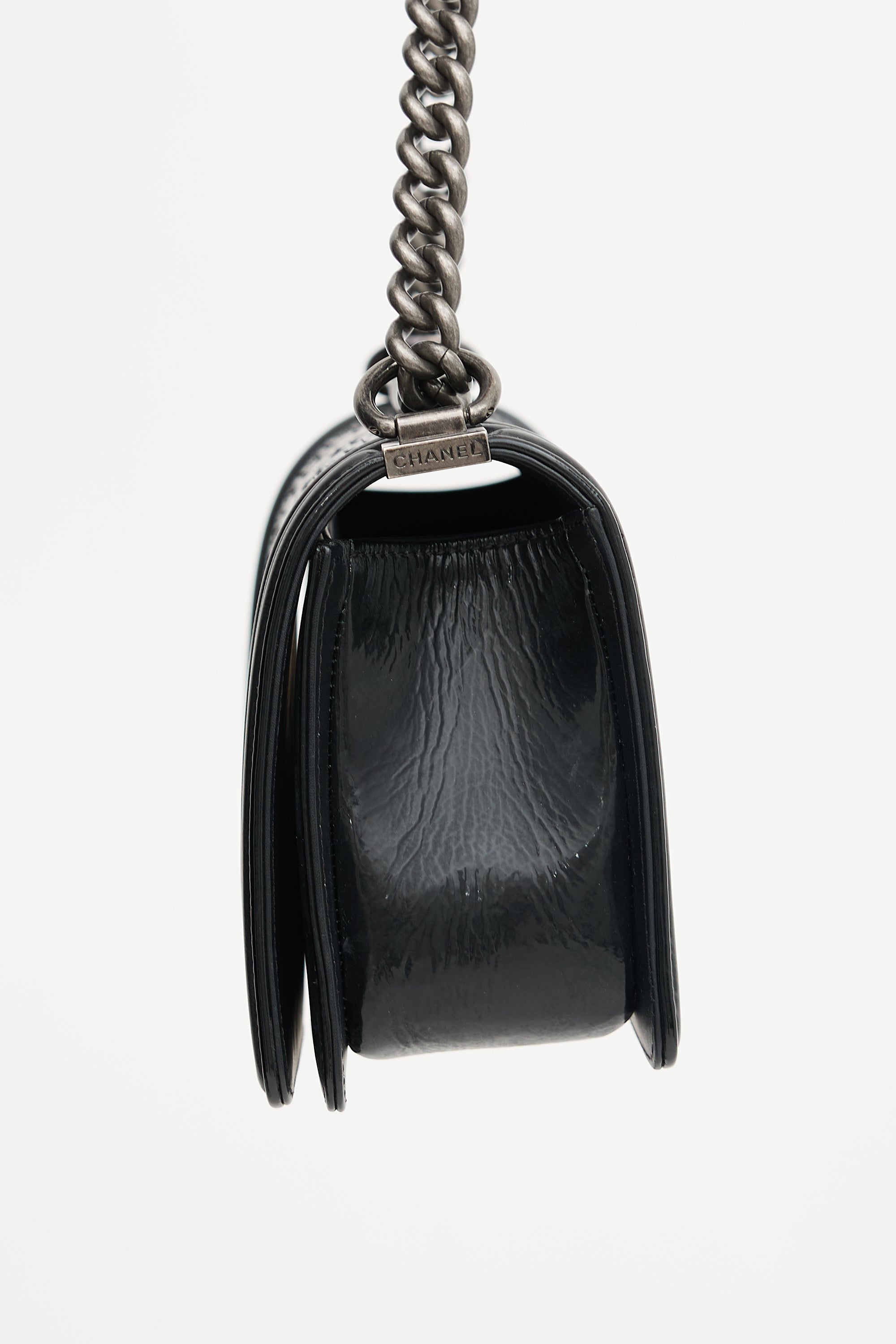 Chanel 2014 Exotic Leather Medium Boy Bag