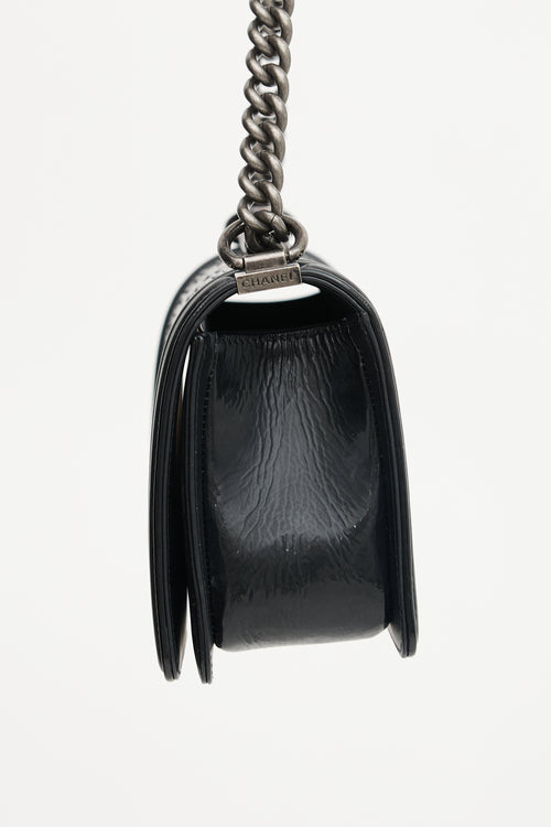Chanel 2014 Exotic Leather Medium Boy Bag