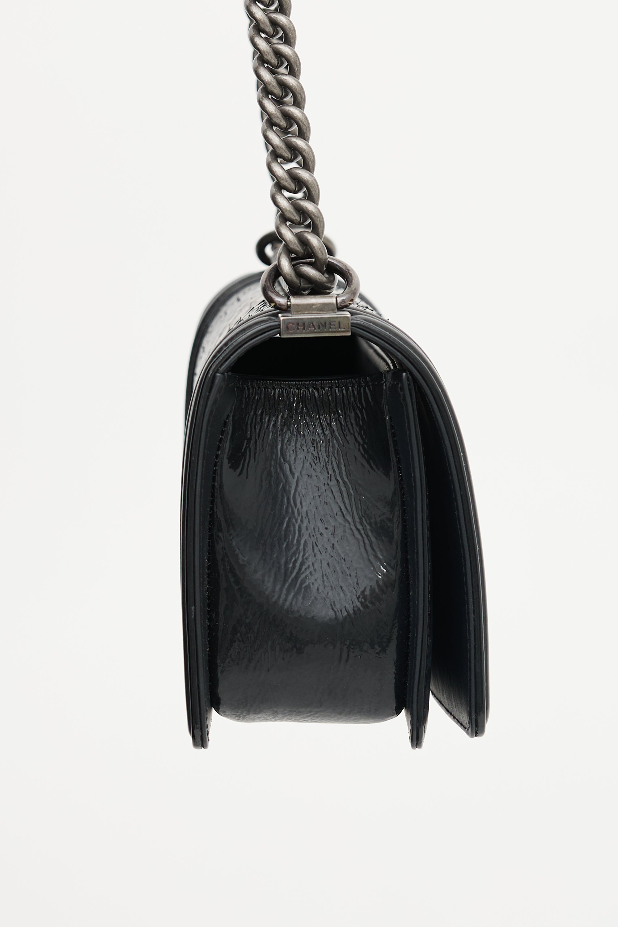 Chanel 2014 Exotic Leather Medium Boy Bag