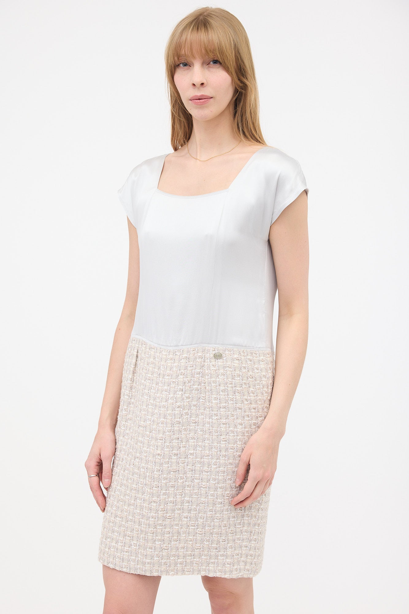 Chanel 2014 Tweed & Silk Co-ord Set