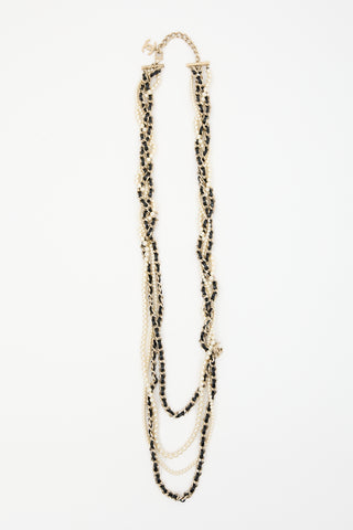 Chanel 2017 Layered CC Necklace