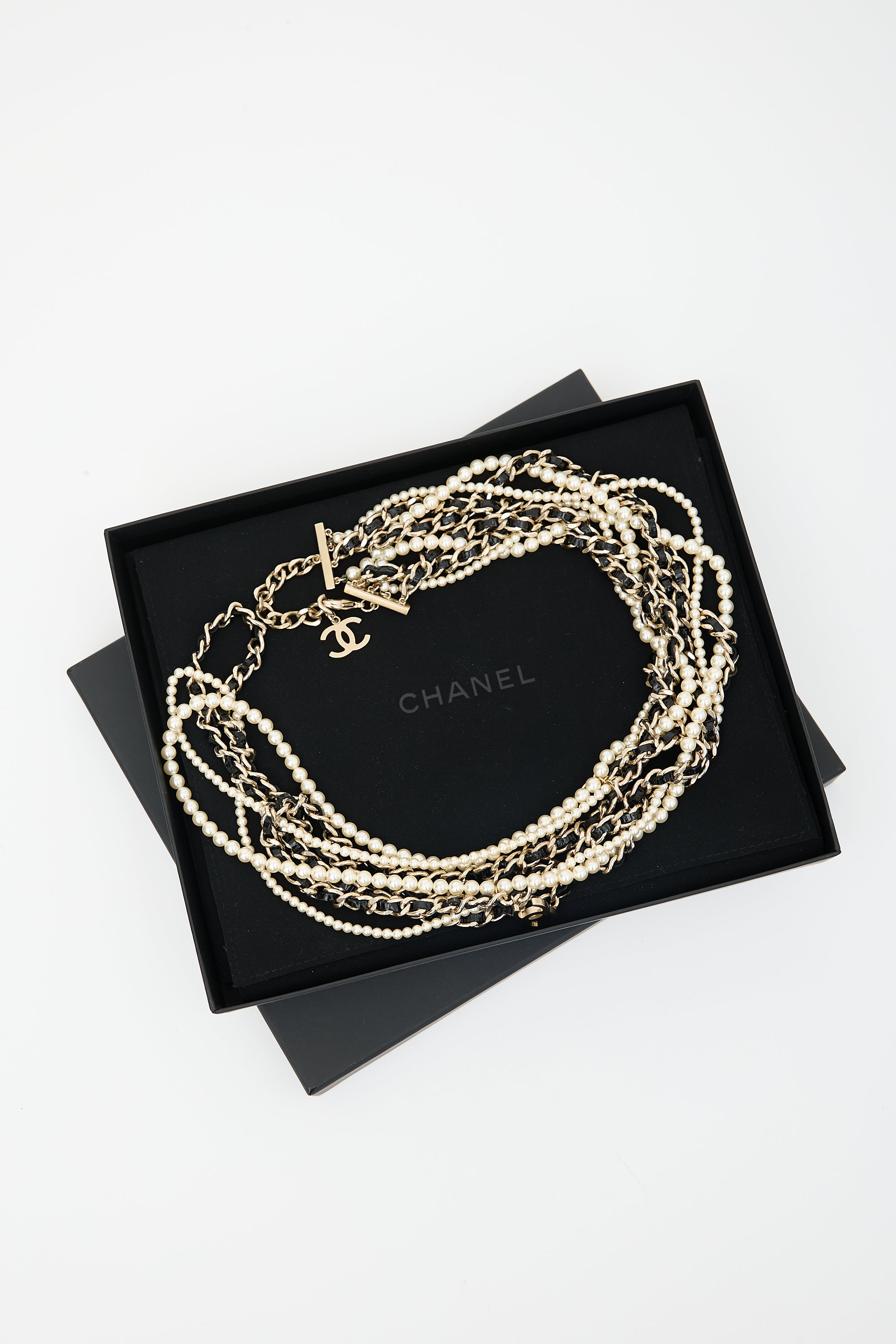 Chanel 2017 Layered CC Necklace