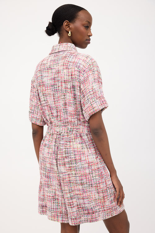 Chanel 2017 Tweed Button Romper