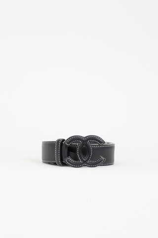Chanel 2018 Leather CC Belt