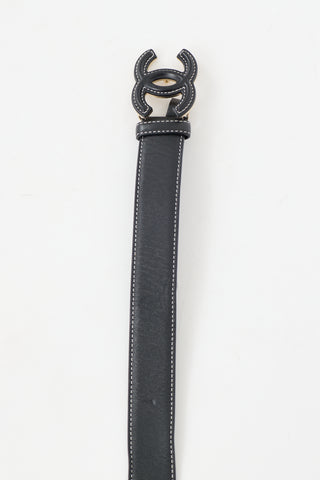 Chanel 2018 Leather CC Belt