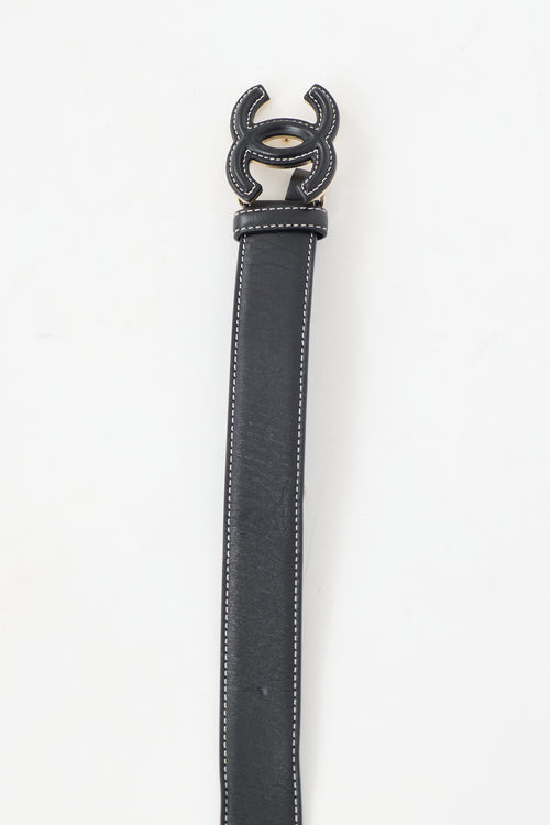 Chanel 2018 Leather CC Belt