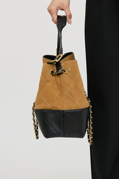 Chanel 2025 Suede 2 Way Bag