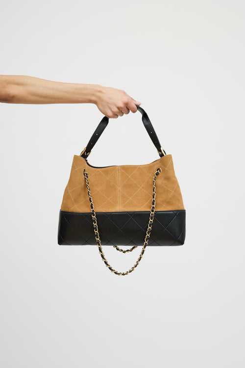 Chanel 2025 Suede 2 Way Bag