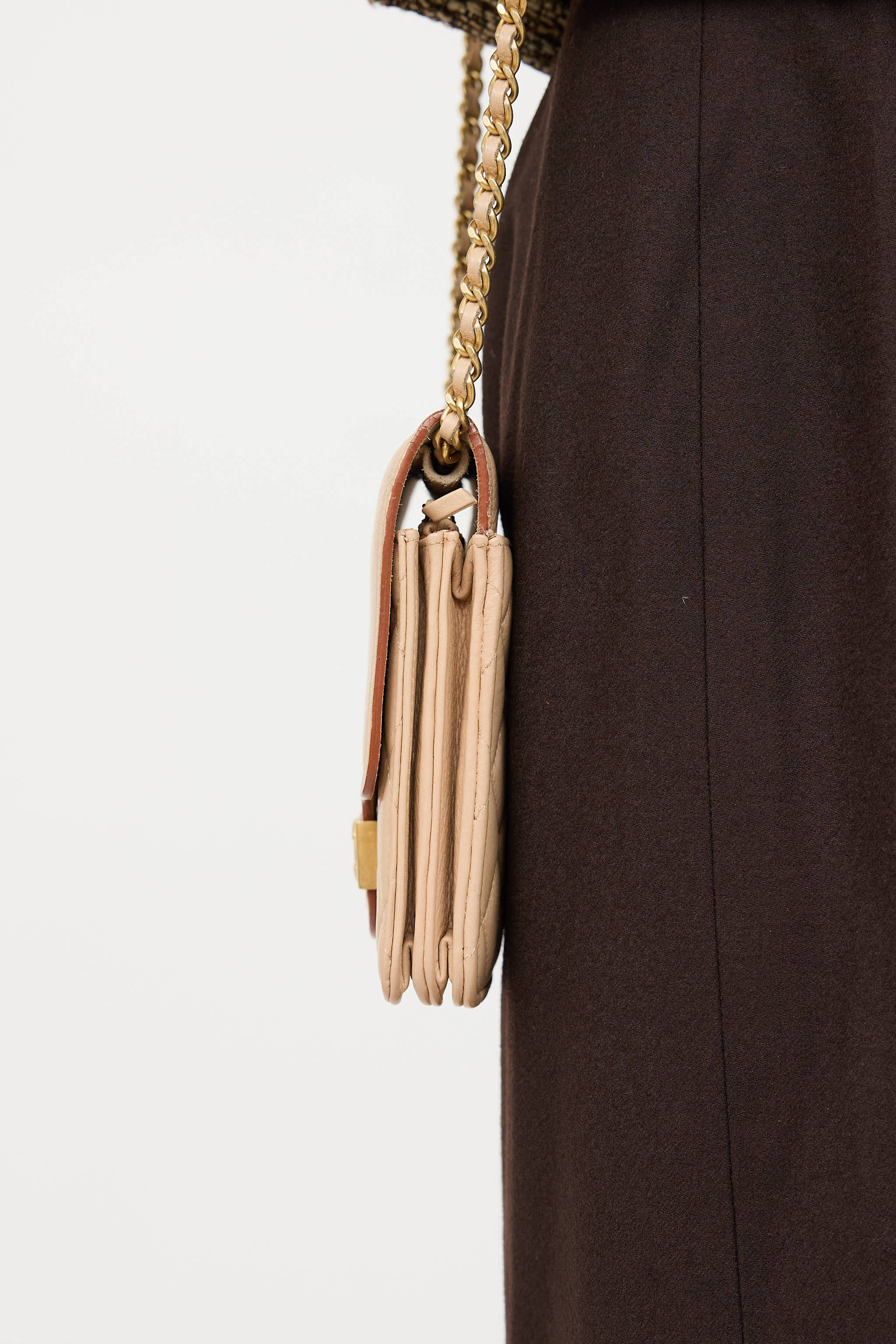 Chanel 2018 Archi Chic Wallet On Chain Bag