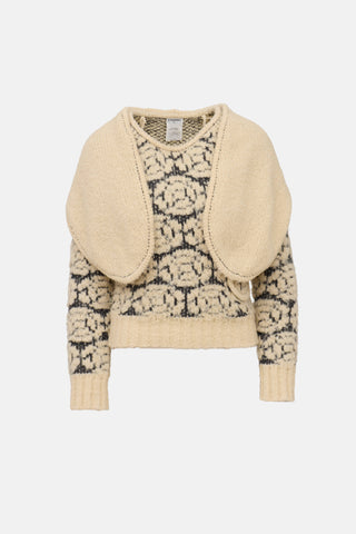 FW 2001 Camellia Wool Sweater