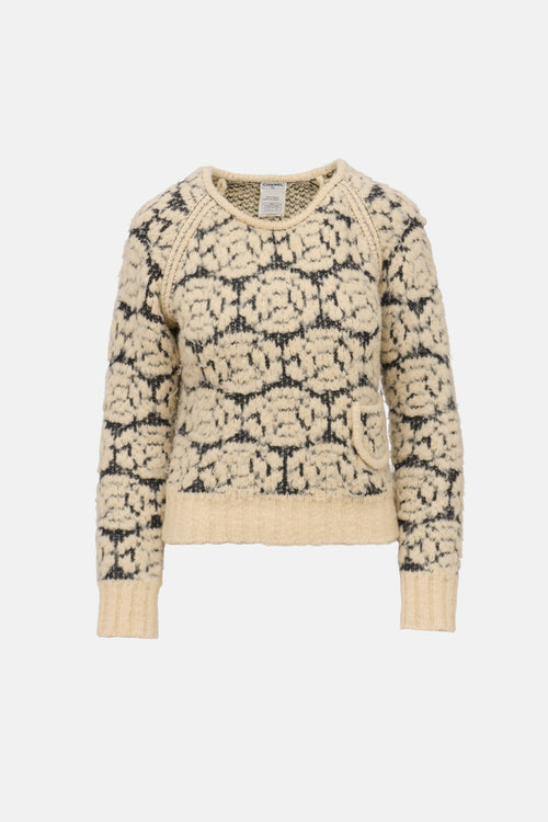 FW 2001 Camellia Wool Sweater