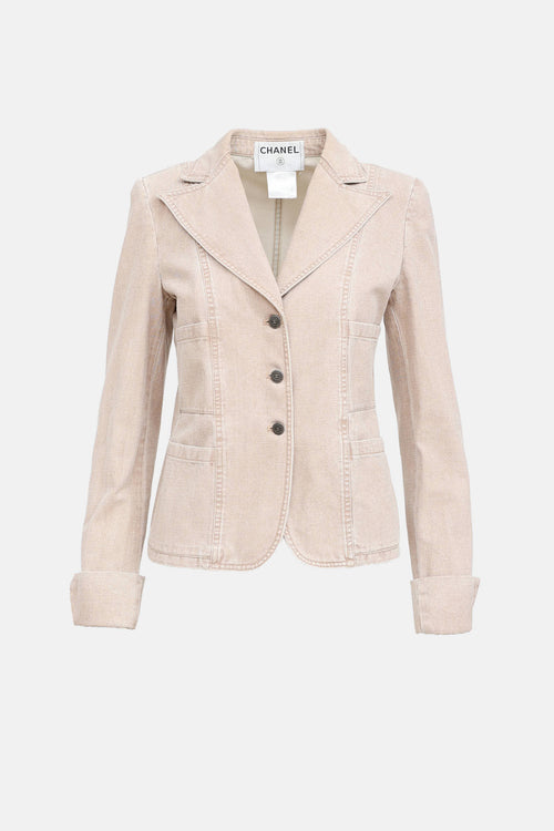 Chanel 2002 Single Breasted Jacket
