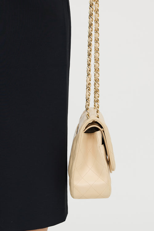 Chanel 2010 Leather Double Flap Bag