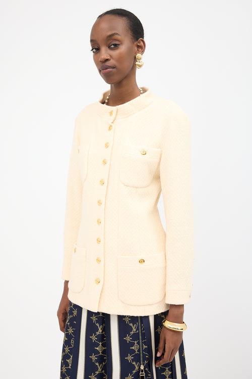 Chanel Vintage Wool Bouclé Jacket