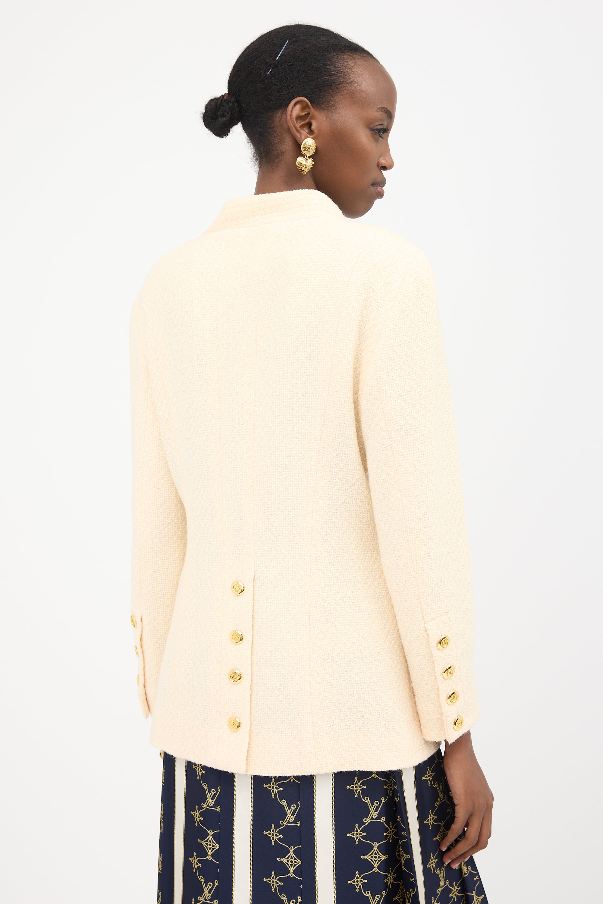 Chanel Vintage Wool Bouclé Jacket