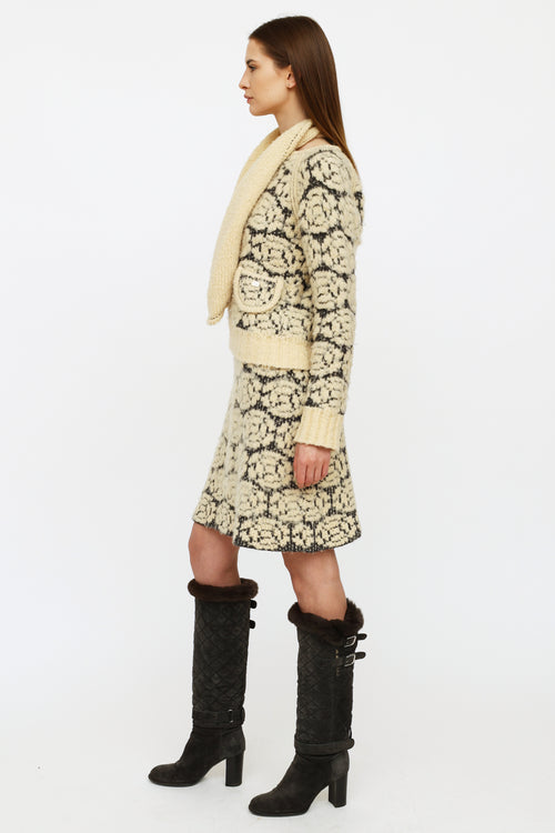 FW 2001 Camellia Wool Sweater