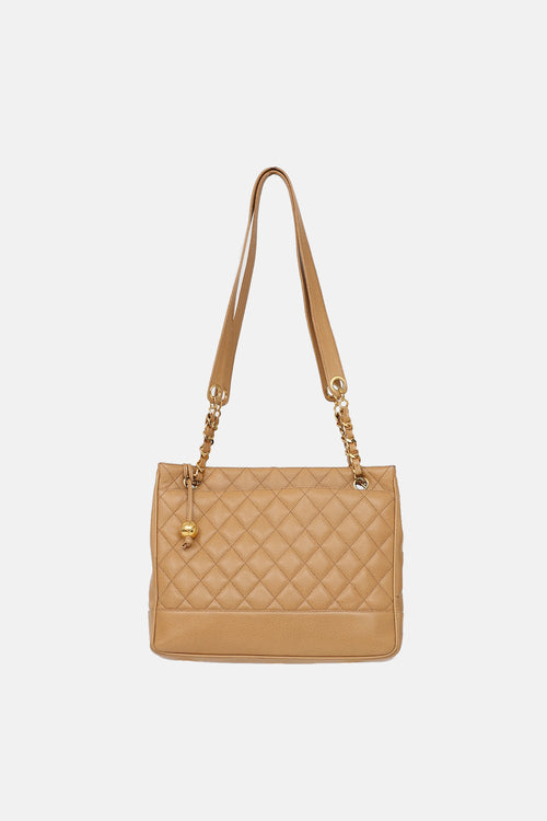 1991 Matelasse Chain Tote Bag
