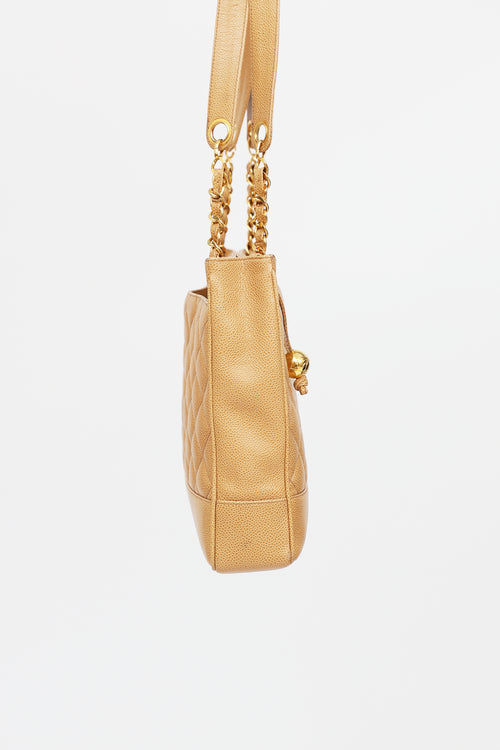 1991 Matelasse Chain Tote Bag