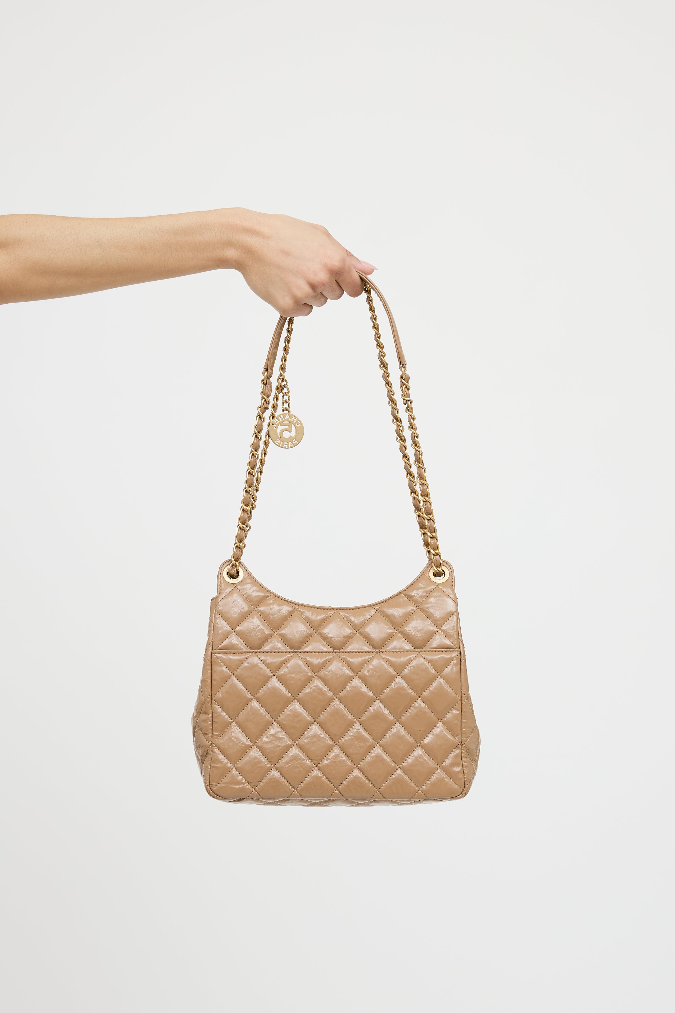 Chanel 2023 Wavy CC Shoulder Bag