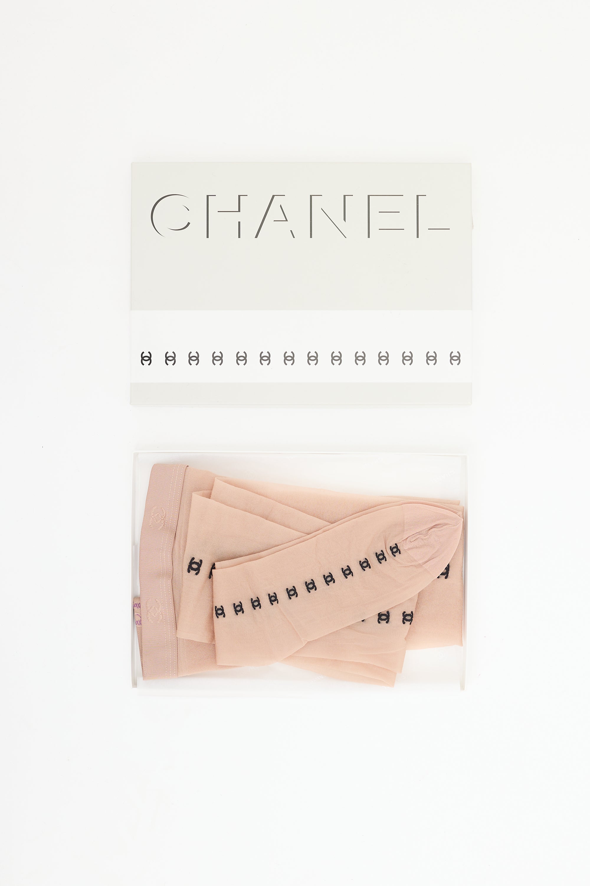Spring 2001 Beige Mesh CC Tights