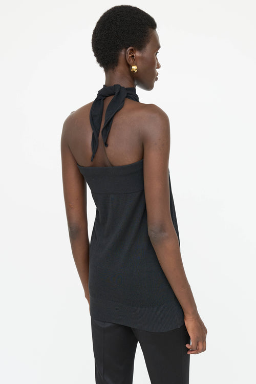 Chanel 2004 Knit Tie Top