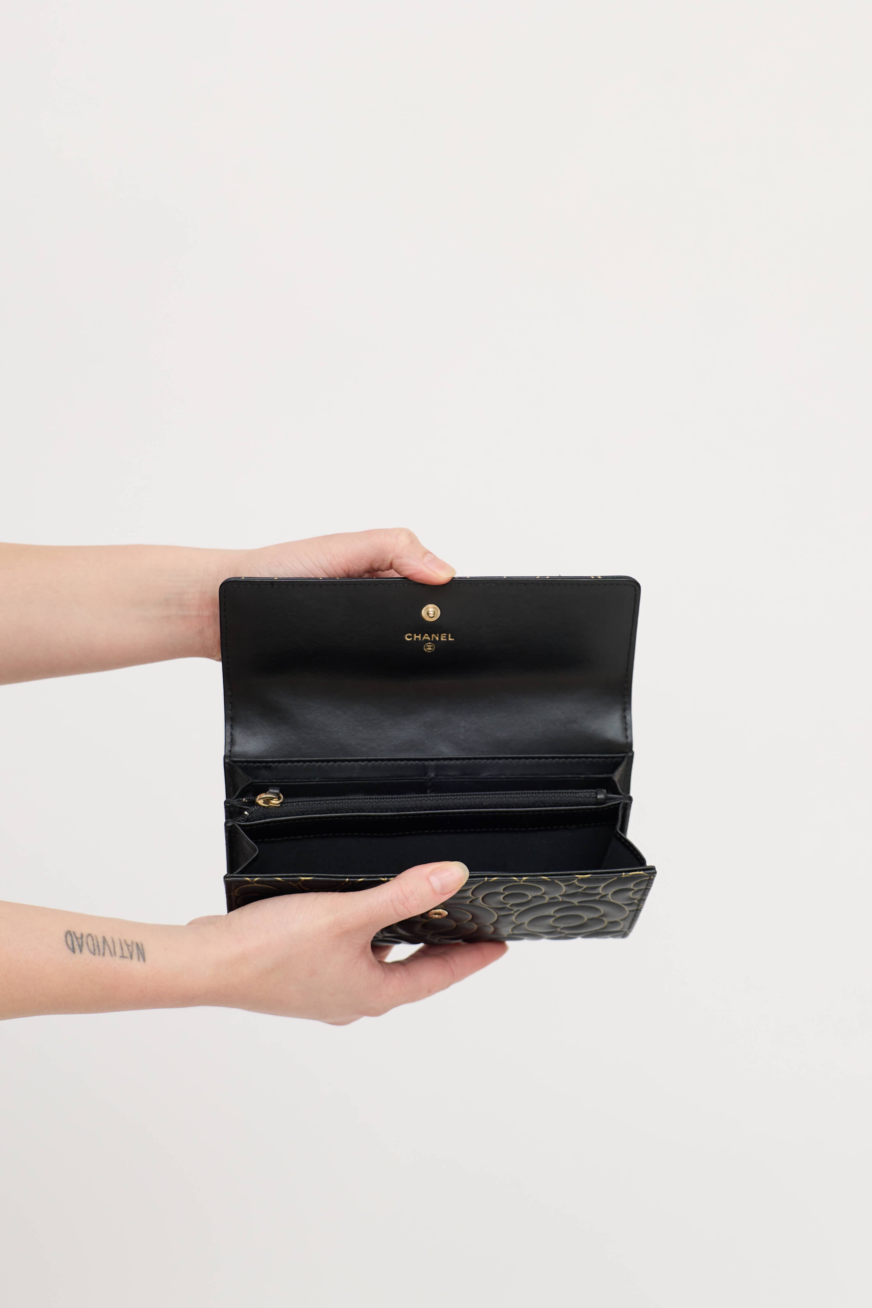 Chanel Camellia Wallet