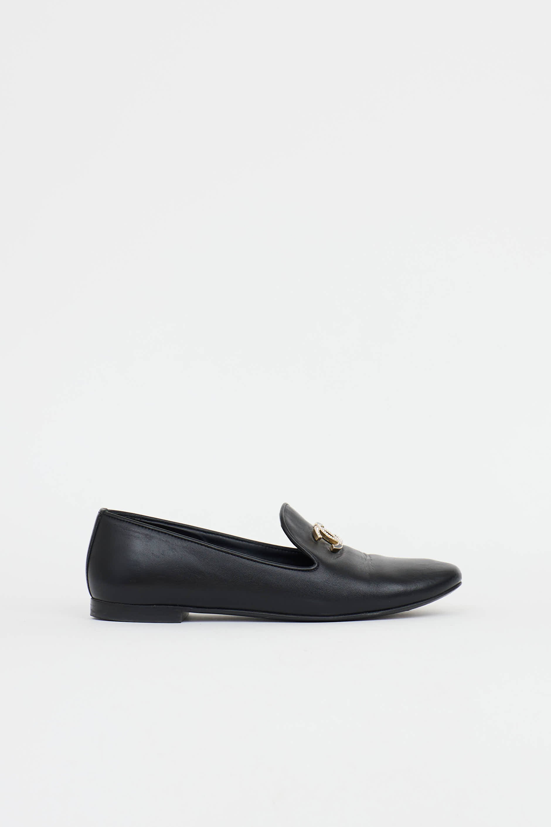 Chanel 2018 Leather CC Loafer