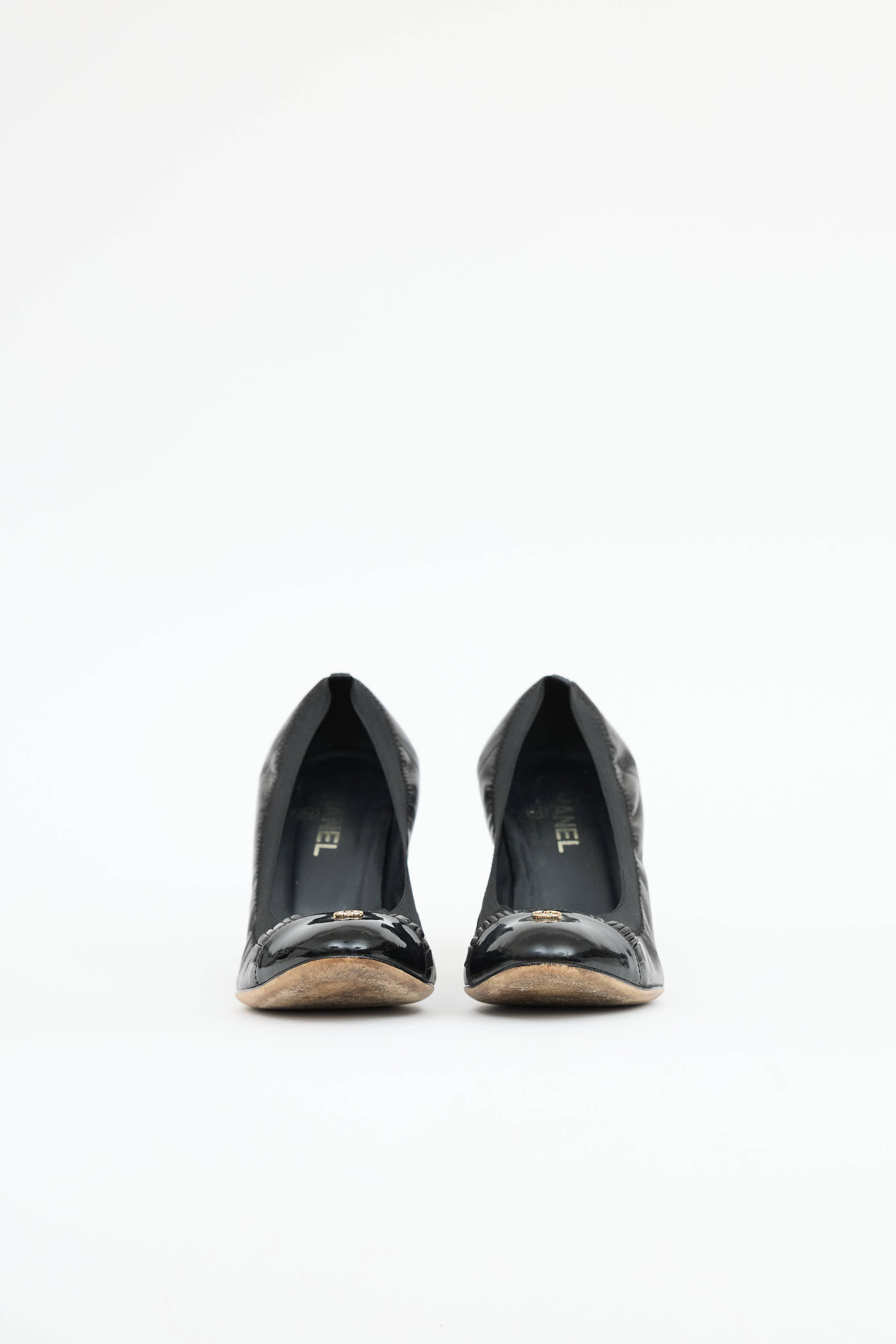 Chanel CC Ruffle Pump