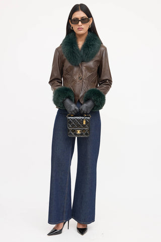Chanel Patent School Memory Bag