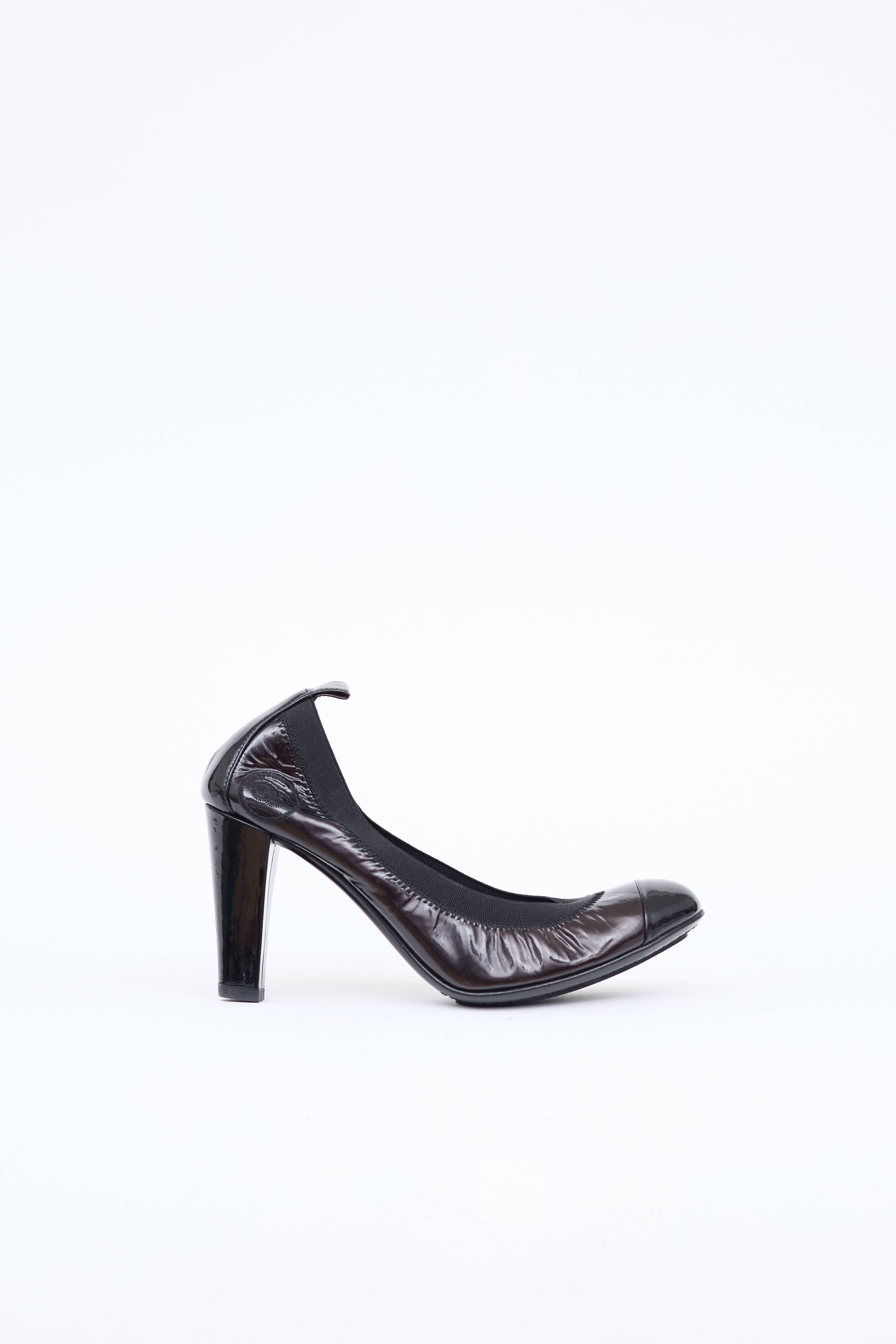 Chanel Patent CC Pump