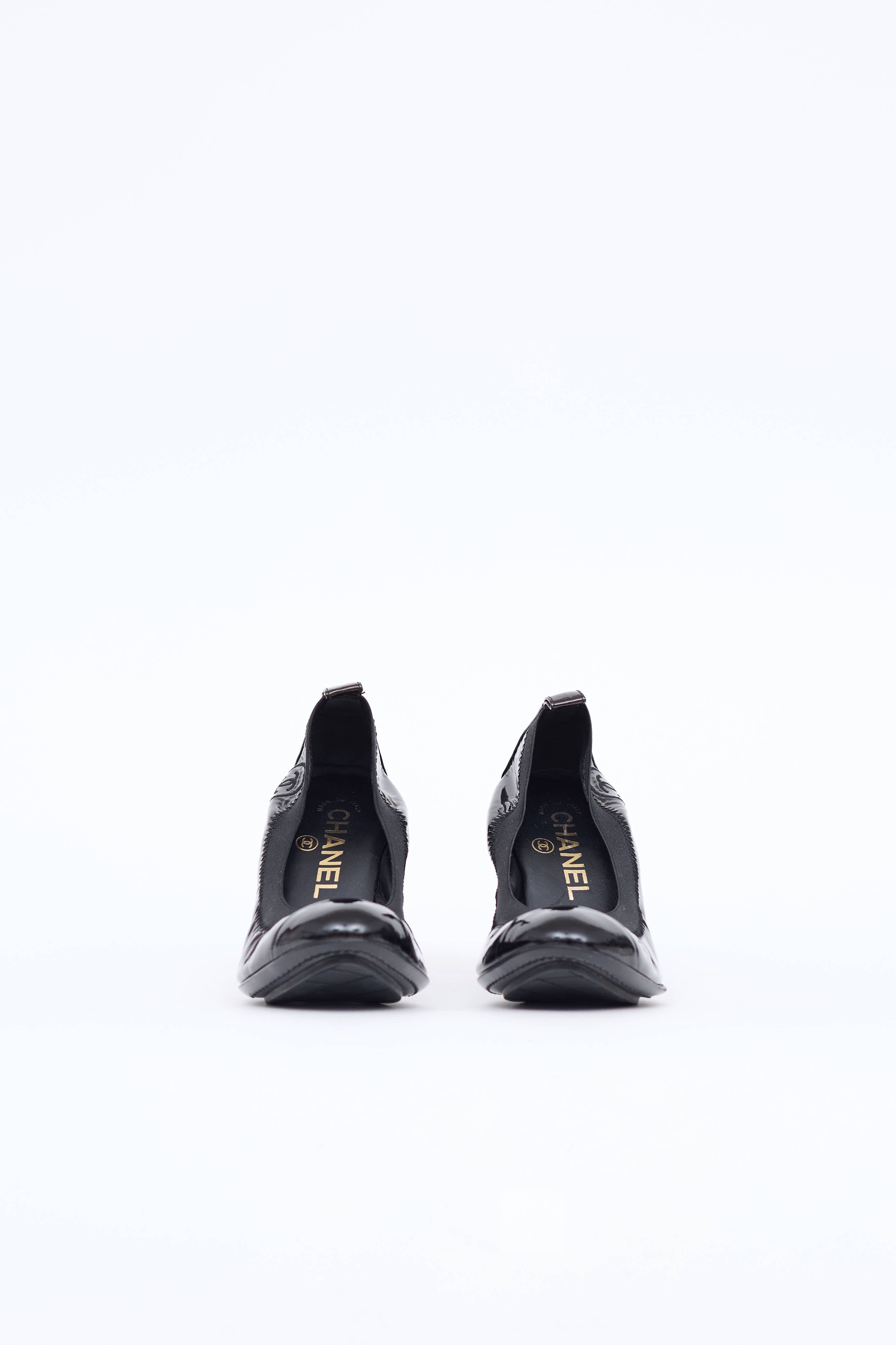 Chanel Patent CC Pump