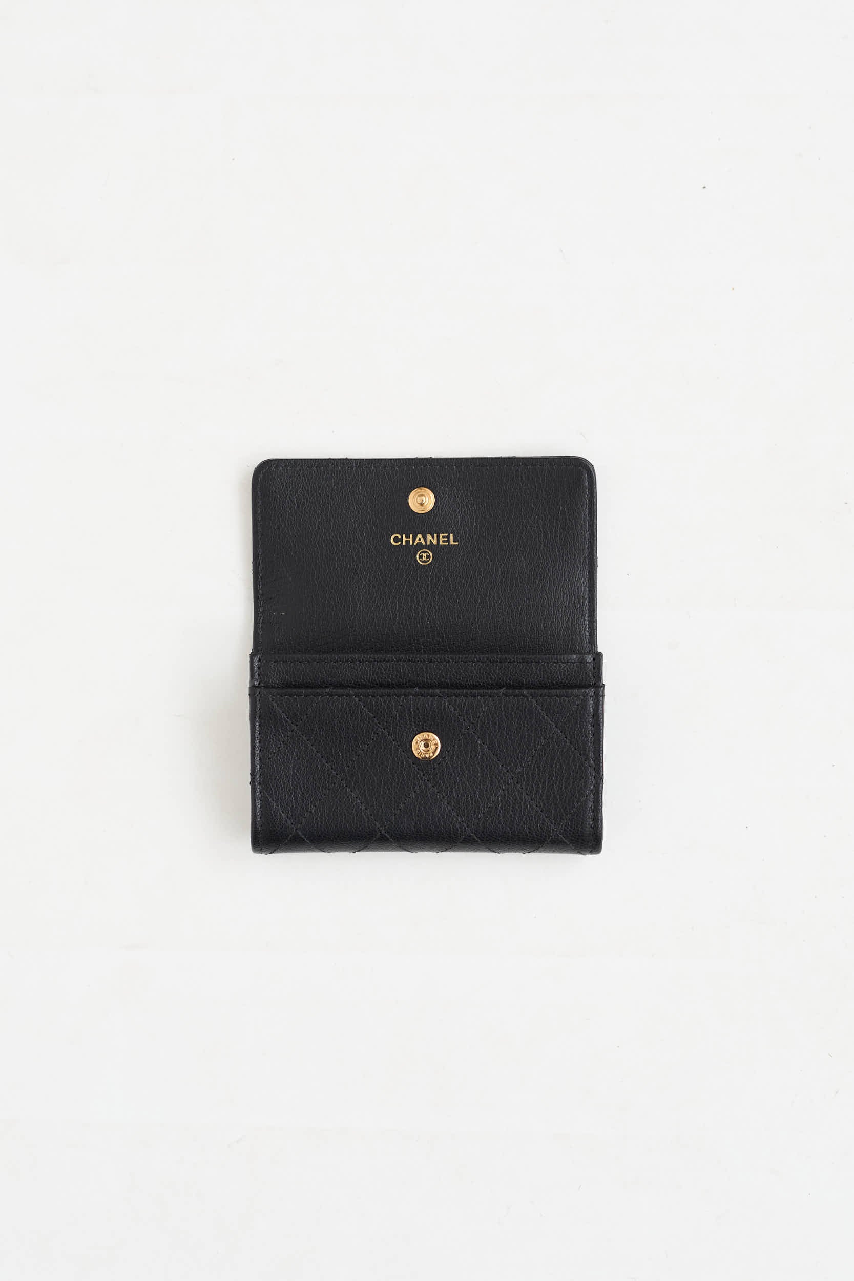 Chanel 2027 Leather Card Holder