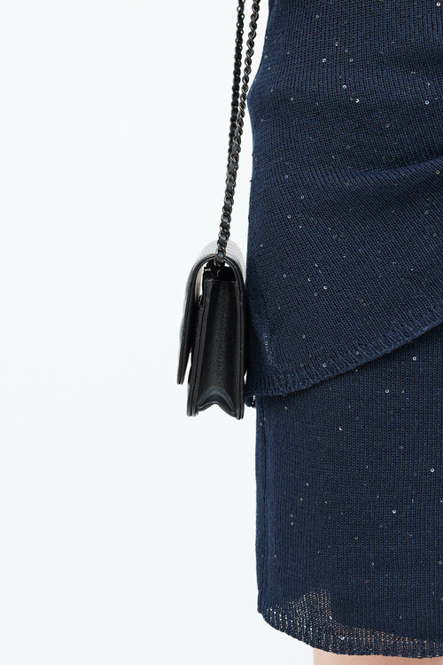 Chanel Leather Classic Wallet on Chain