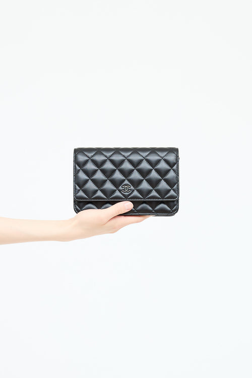 Chanel Leather Classic Wallet on Chain